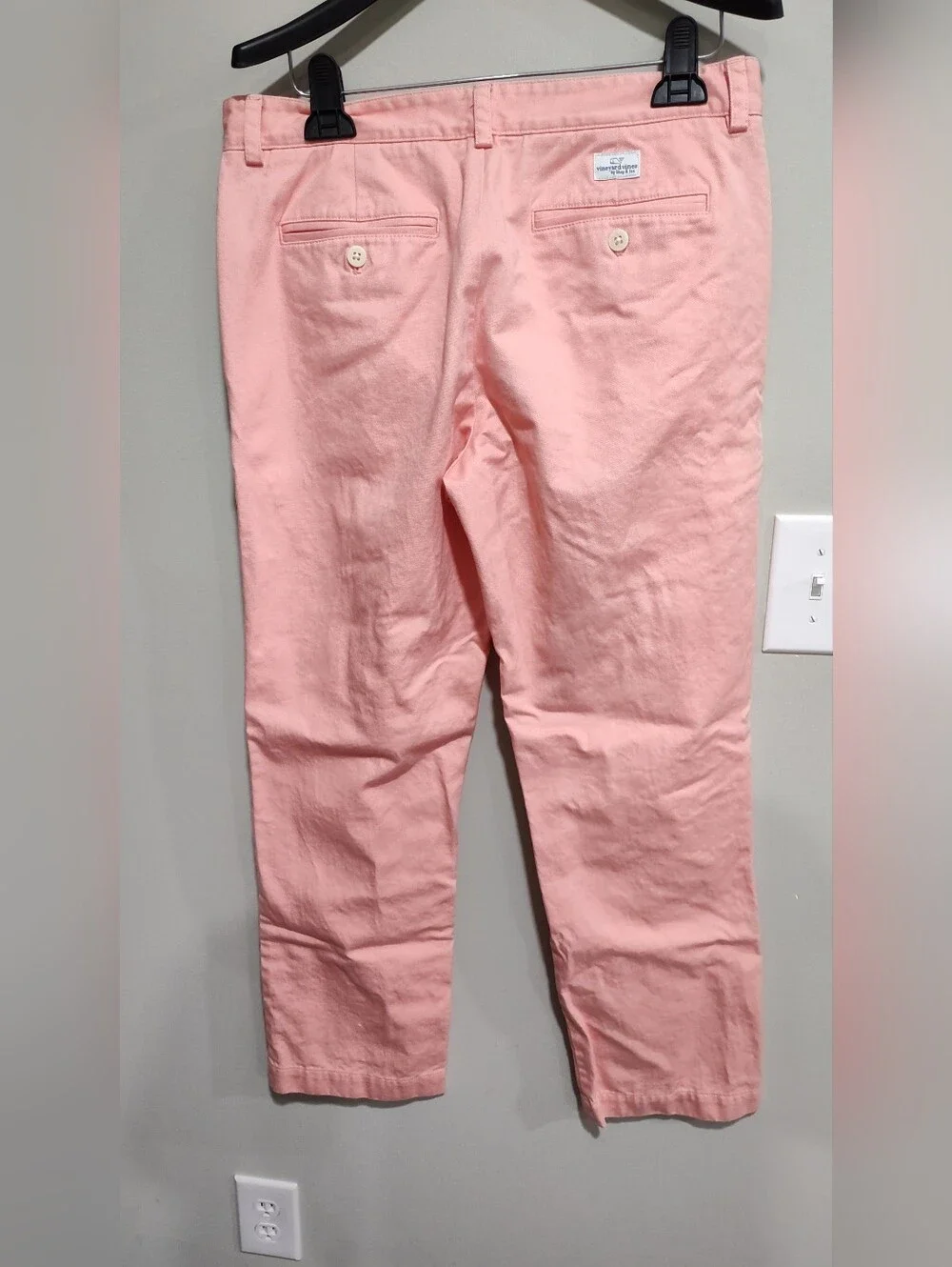 Vineyard Vines by Shep & Ian Men’s Size 32 X 30, 100% Cotton, Pink Chino Pants